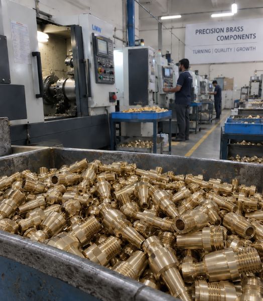 Pankaj Brass Industries - Industrial Precision Brass Components Manufacturing