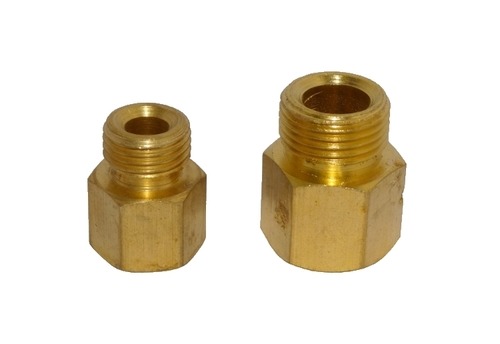 Brass Male Female Adapter - High Precision Turned Brass Component Pankaj Brass Industries