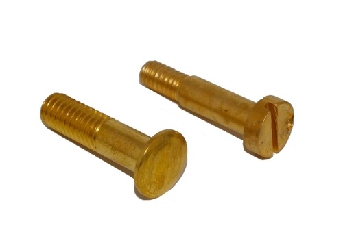 Brass Slotted Head Bolt - Precision Turned Brass Component Pankaj Brass Industries