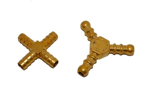 Brass Y Joint Nipple - High Precision Turned Brass Component Pankaj Brass Industries