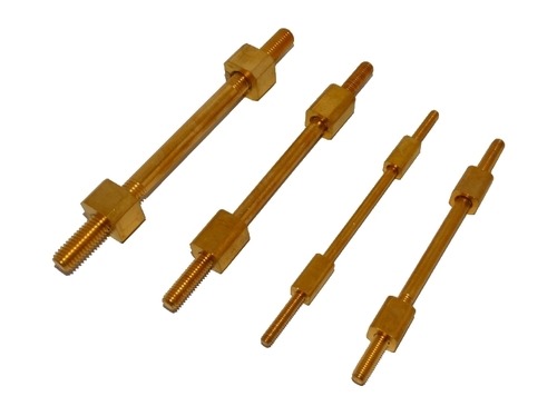 Brass Two End Threaded Stud - Pankaj Brass Industries