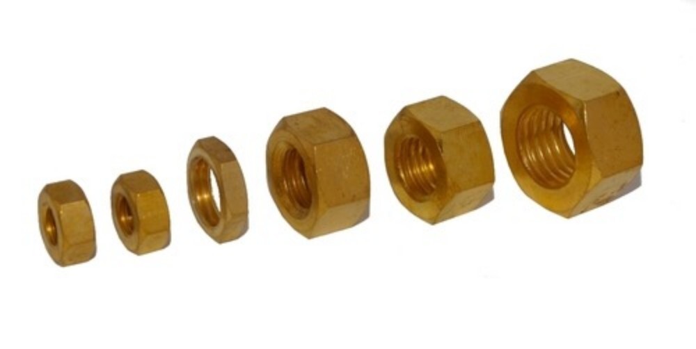 Brass Hex Nuts - Pankaj Brass Industries