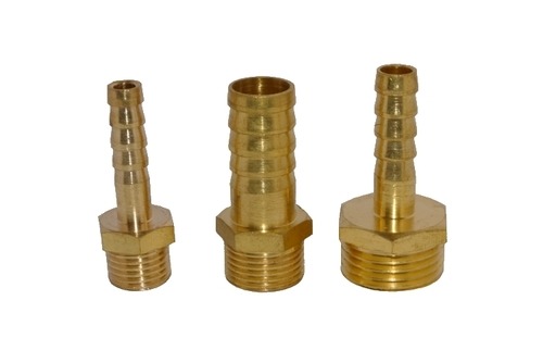 Brass Hose Nipple - High Precision Turned Brass Component Pankaj Brass Industries