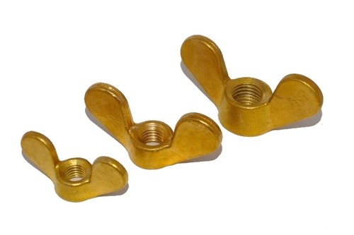 Brass Fly Nut - High Precision Turned Brass Component Pankaj Brass Industries