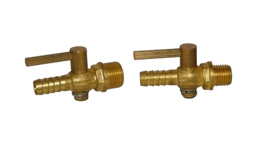 Brass Tank Cock - High Precision Turned Brass Component Pankaj Brass Industries