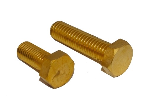 Brass Hex Head Bolts - Pankaj Brass Industries